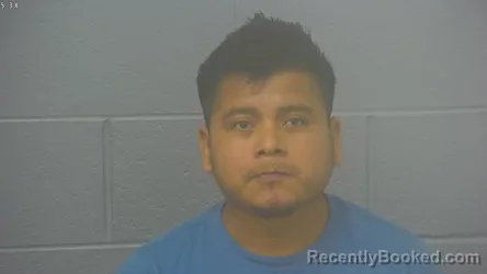 Mugshot of JORGE MUCU-IXIM booked in Greene County, Missouri on March 27, 2026