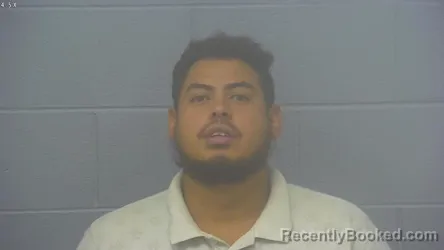 Mugshot of Jary David Montes Lopez booked in Greene County, Missouri on October 8, 2026