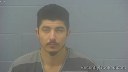 Mugshot of Jose Santiago Molina-Amaya booked in Greene County, Missouri on September 22, 2026