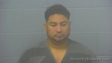 Mugshot of Jose Daniel Martinez Velasquez booked in Greene County, Missouri on October 6, 2026