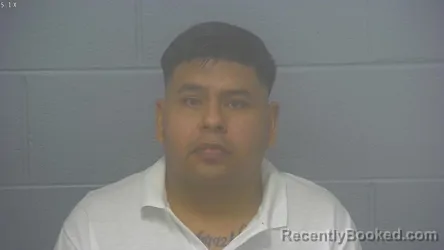 Mugshot of Juan Manuel Montoya-Nonato booked in Greene County, Missouri on October 7, 2026