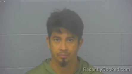 Mugshot of Jerson David Mata Arita booked in Greene County, Missouri on August 2, 2026