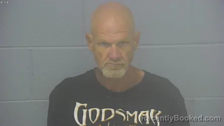 Mugshot of James Ray Miller booked in Greene County, Missouri on August 13, 2026