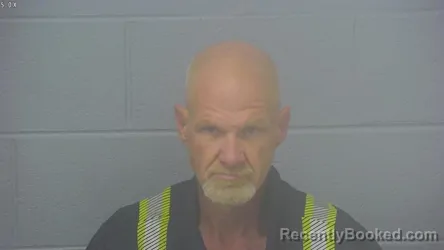 Mugshot of James Ray Miller booked in Greene County, Missouri on August 16, 2026