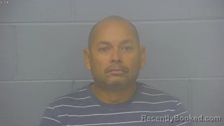 Mugshot of Jose Ernesto Mora Acosta booked in Greene County, Missouri on August 25, 2026