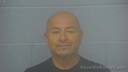 Mugshot of Juan Carlos Manzo Sanchez booked in Greene County, Missouri on August 7, 2026