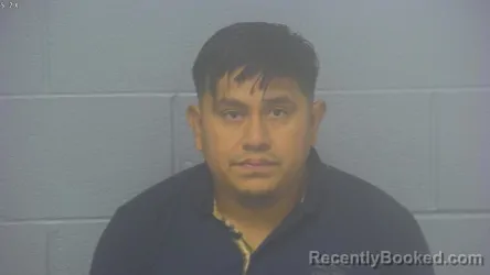Mugshot of Jorge Mario Ortiz-Mendez booked in Greene County, Missouri on August 9, 2026