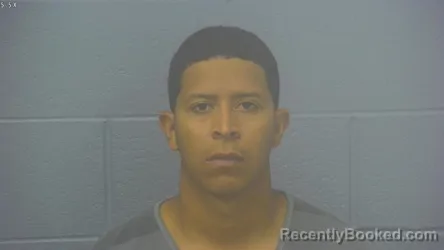 Mugshot of Jorgeny Ignacio Perez-Salazar booked in Greene County, Missouri on August 1, 2026