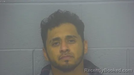 Mugshot of JOSE ABACU PENALOZA booked in Greene County, Missouri on May 7, 2026