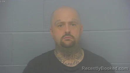 Mugshot of JERRY EDWARD PENTICUFF booked in Greene County, Missouri on March 22, 2026