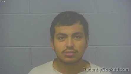 Mugshot of Juan Eduardo Ruvalcaba Esparza booked in Greene County, Missouri on August 8, 2026