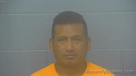 Mugshot of Jairo Franklin Rochina Quinaloa booked in Greene County, Missouri on August 4, 2026