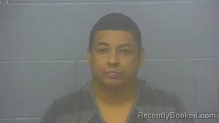 Mugshot of Jefferzon Reyes Coronado booked in Greene County, Missouri on October 14, 2026