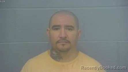 Mugshot of JORGE ROMERO-COLIN booked in Greene County, Missouri on April 27, 2026