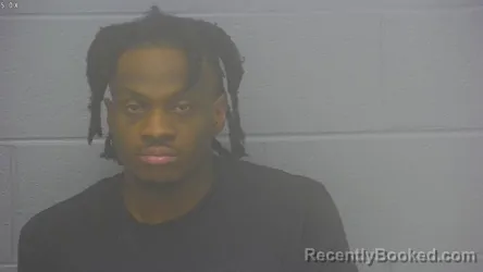 Mugshot of Javon Connell Sams booked in Greene County, Missouri on September 29, 2026