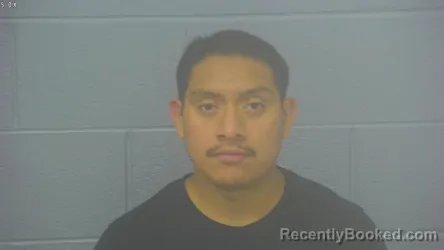 Mugshot of Jose Luis Solis-Raymundo booked in Greene County, Missouri on August 14, 2026