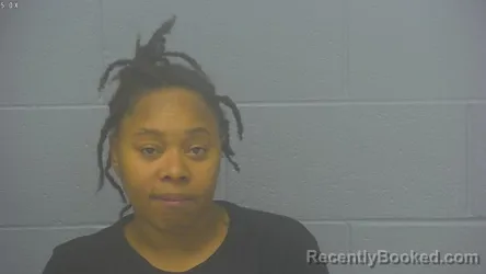 Mugshot of Je'aughnna Joy Larae Smith booked in Greene County, Missouri on July 28, 2026