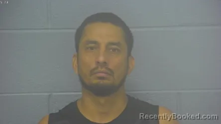 Mugshot of Jose Pedro Sanchez Garcia booked in Greene County, Missouri on August 11, 2026