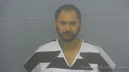 Mugshot of JASPREET SINGH booked in Greene County, Missouri on July 25, 2026