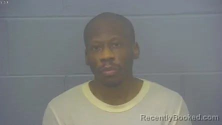 Mugshot of Jarvis Amelio Stevens booked in Greene County, Missouri on August 14, 2026