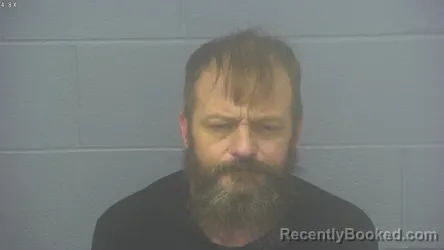 Mugshot of Justin Clovis Tate booked in Greene County, Missouri on October 8, 2026