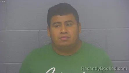 Mugshot of JUAN EULOGIO VASQUEZ-MEJIA booked in Greene County, Missouri on July 26, 2026