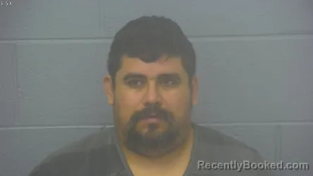 Mugshot of Juan Carlos Vargas-Urquizo booked in Greene County, Missouri on October 10, 2026