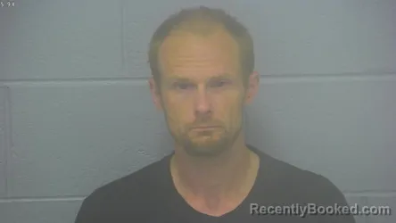 Mugshot of Justin James Walz booked in Greene County, Missouri on August 6, 2026