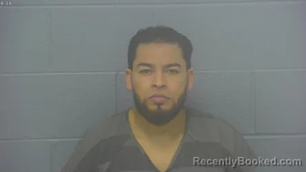 Mugshot of Jimy Zelaya-Mendoza booked in Greene County, Missouri on October 6, 2026