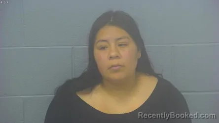 Mugshot of KARINA YANELLI CAMPOS LIMON booked in Greene County, Missouri on April 1, 2026