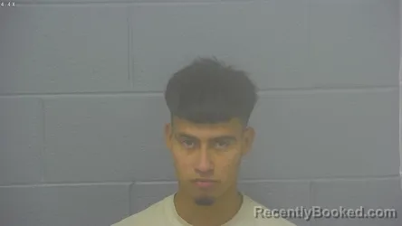 Mugshot of Kevin Mauricio Erazo-Mejia booked in Greene County, Missouri on September 29, 2026