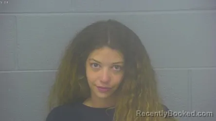Mugshot of Kamryn Desirae Gilley booked in Greene County, Missouri on July 27, 2026