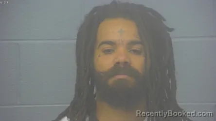 Mugshot of KEONI GERRY LEE JOHNSON booked in Greene County, Missouri on May 14, 2026