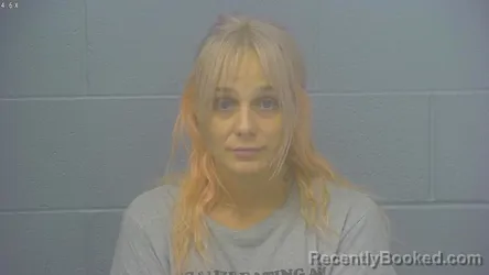 Mugshot of Kerri Jo Johnston booked in Greene County, Missouri on August 23, 2026