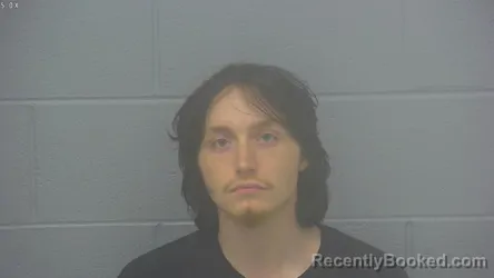 Mugshot of Kenai Logun Kelley booked in Greene County, Missouri on August 7, 2026