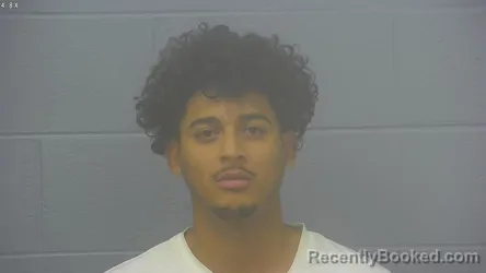 Mugshot of Kendal Geovanny Ruiz-Aparico booked in Greene County, Missouri on October 17, 2026