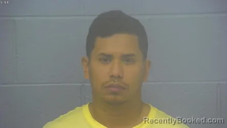 Mugshot of Kevin Esteban Rojas Valero booked in Greene County, Missouri on September 22, 2026