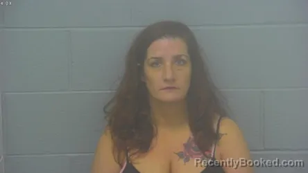 Mugshot of Katrina Marie Schulz booked in Greene County, Missouri on August 7, 2026