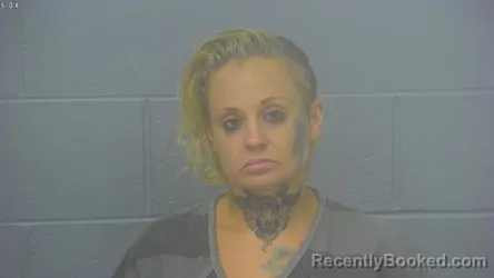 Mugshot of Kyra Ann Tuter booked in Greene County, Missouri on July 28, 2026