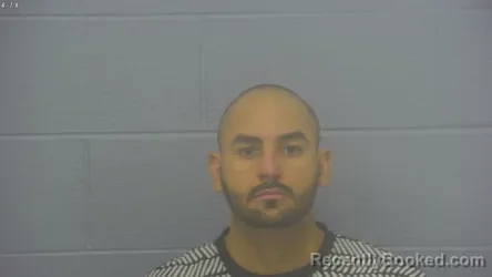 Mugshot of LEONEL ALVAREZ JAIMES booked in Greene County, Missouri on March 23, 2026