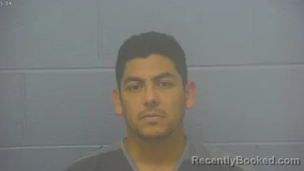 Mugshot of LEOPOLDO BUGARIN ESPINOZA booked in Greene County, Missouri on March 7, 2026