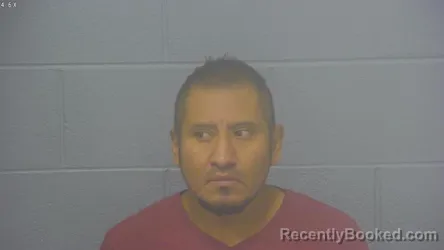 Mugshot of Librado Canseco-Salinas booked in Greene County, Missouri on August 23, 2026