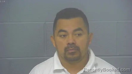 Mugshot of Lorenzo Castro-Manzanarez booked in Greene County, Missouri on August 13, 2026