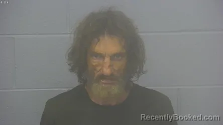 Mugshot of Lonny Ray Evans booked in Greene County, Missouri on July 29, 2026