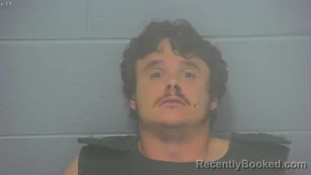 Mugshot of Lane Allen Huntley booked in Greene County, Missouri on July 30, 2026