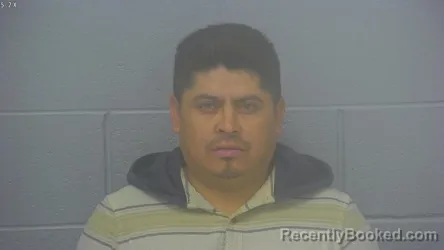 Mugshot of LUIS ALONSO REYES-VAZQUEZ booked in Greene County, Missouri on March 12, 2026