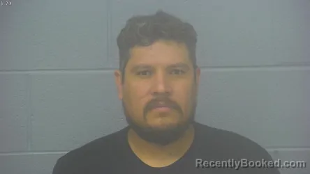 Mugshot of Lamberto Tavira Sanchez booked in Greene County, Missouri on October 15, 2026