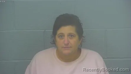 Mugshot of Leanne Thompson booked in Greene County, Missouri on October 13, 2026