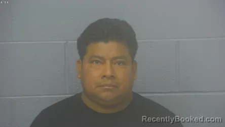 Mugshot of LEONCIO PASCUAL VICENTE-GARCIA booked in Greene County, Missouri on March 13, 2026