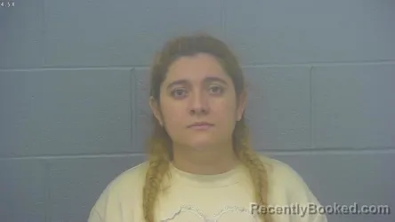 Mugshot of MARIA ORBELINA ANDURAY-VELIZ booked in Greene County, Missouri on April 1, 2026